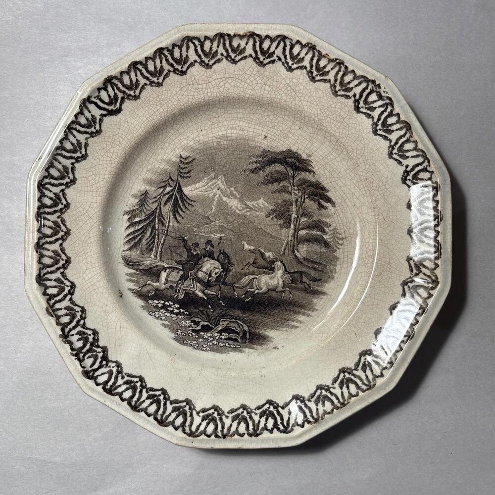 Thomas Heath “Lasso”  Hadderidge Pottery, Burslem, Stroke - on - Trent, England